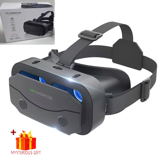 VR Glasses 3D Virtual Reality Headset Devices Helmet Lenses Goggles Smart for Smartphones Phone Cell Controller Mobile Game Viar
